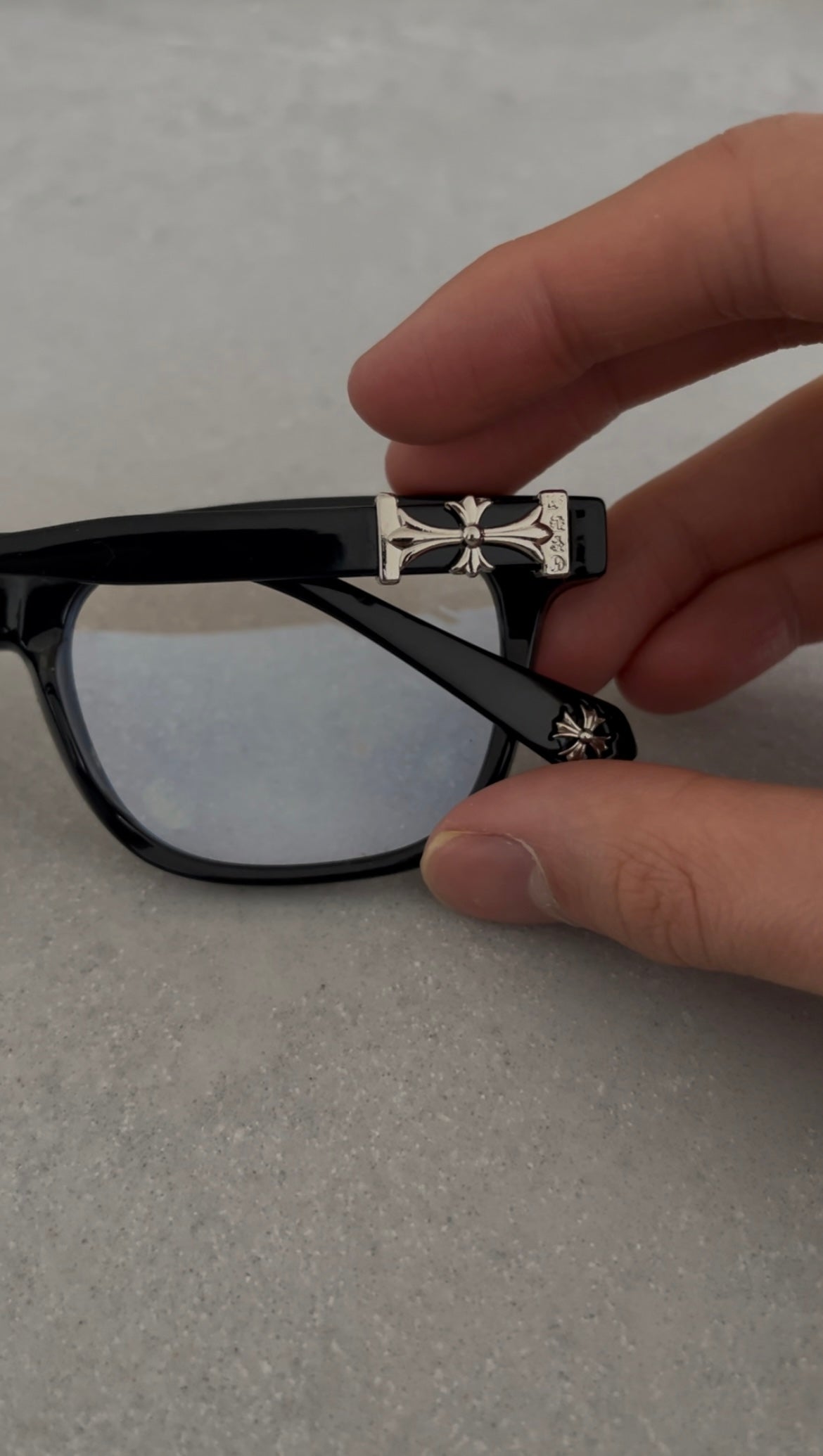 Fomo™ Chrome Frames (Black/Silver)