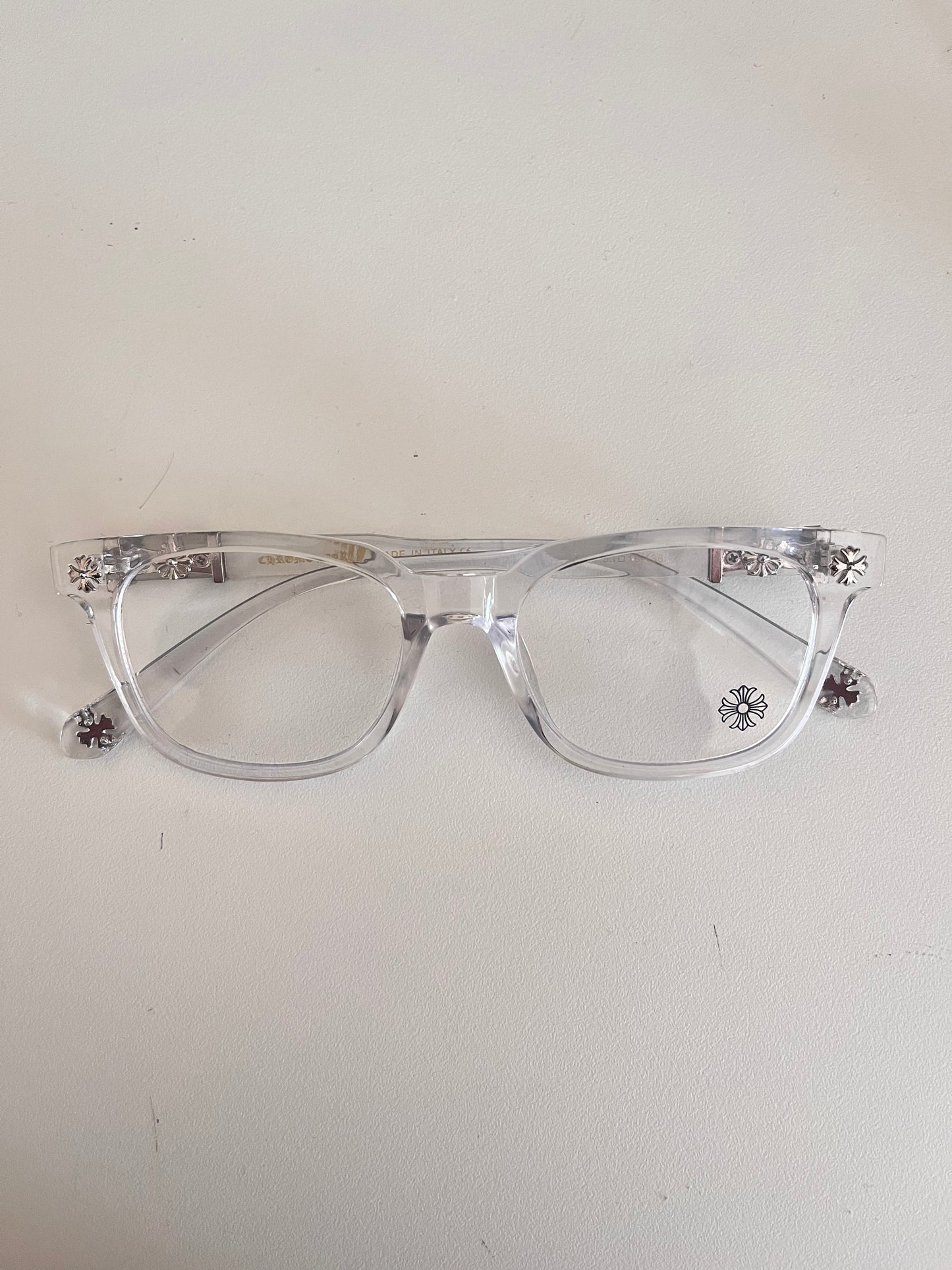 Fomo™ Chrome Frames (White/Silver)