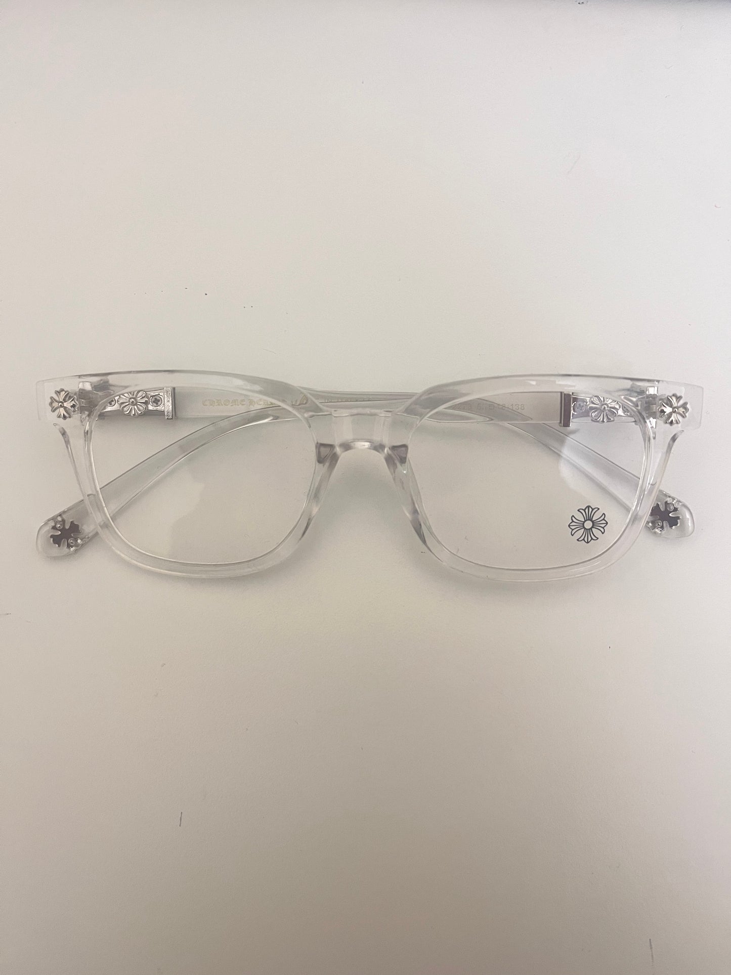 Fomo™ Chrome Frames (White/Silver)